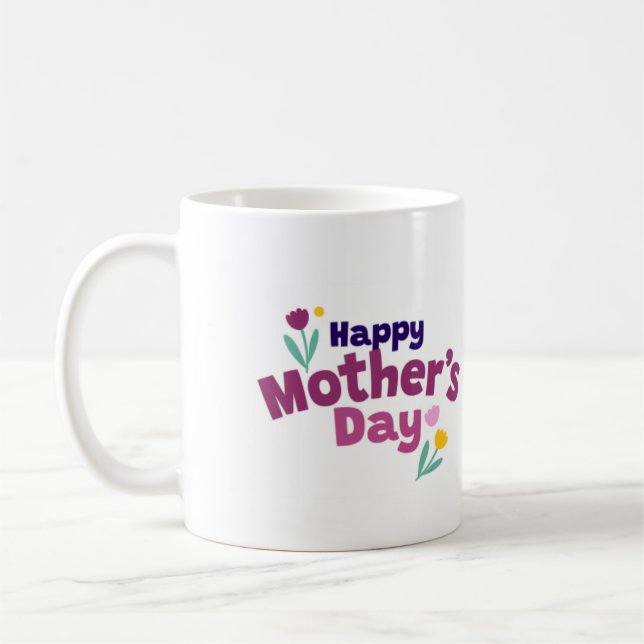 Happy Mother's Day Kaffemugg (Vänster)