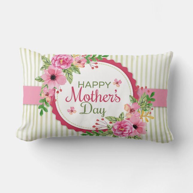 Happy Mother's Day Lumbarkudde (Framsida)