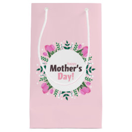 Happy Mother's Day  Pink Tulips