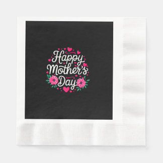 Happy Mother's Day Shirt Women Mom Grandma Mothers Pappersservett