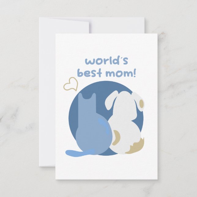 Happy mothers day! tack kort (Framsida)