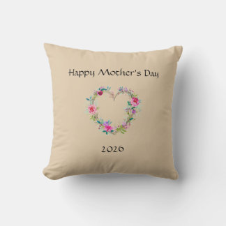 Happy Mother's day Throw Pillow Kudde