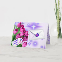 Happy Mother's Day Tulips Card Kort