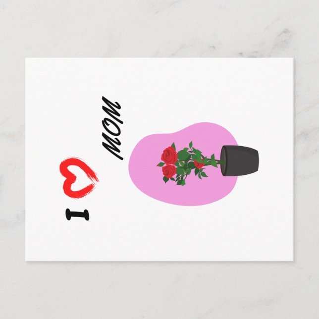 Happy Mother's Day Vykort (Framsida)