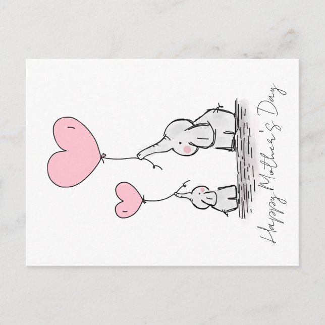 Happy Mother's Day Vykort (Framsida)