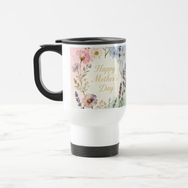 Happy Mother's Day Wildflowers Resemugg (Vänster)