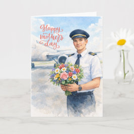 Happy Mother's Day with flowers from Pilot Kort