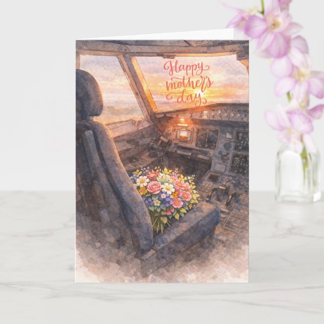 Happy Mother's Day with flowers from Pilot Kort (Orkide)