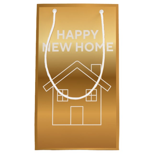 Happy New Home - Gold Gradient background  (Framsidan)