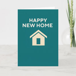 Happy New Home x Teal  Kort
