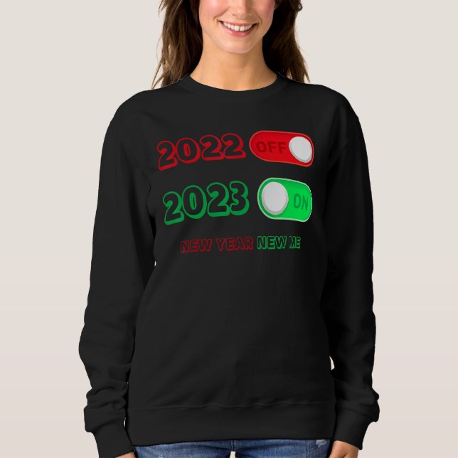 Happy New Year 2023 Goodbye 2022 Hello 2023 New Ye T Shirt (Framsida)