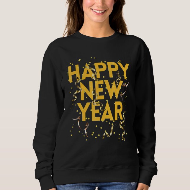 Happy New Year  2023 New Years Eve T Shirt (Framsida)