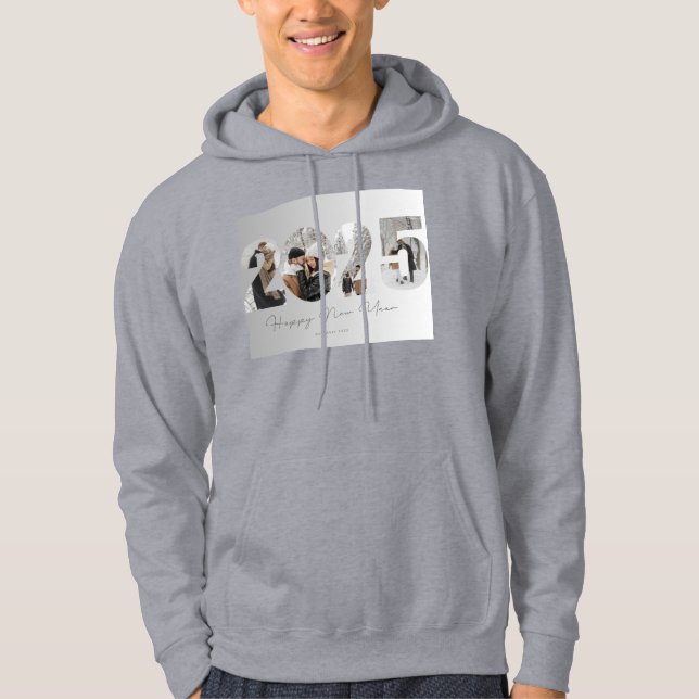 Happy New Year 2025  Hoodie (Framsida)