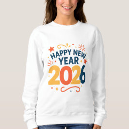 Happy New Year 2026 Celebration Sweatshirt T Shirt