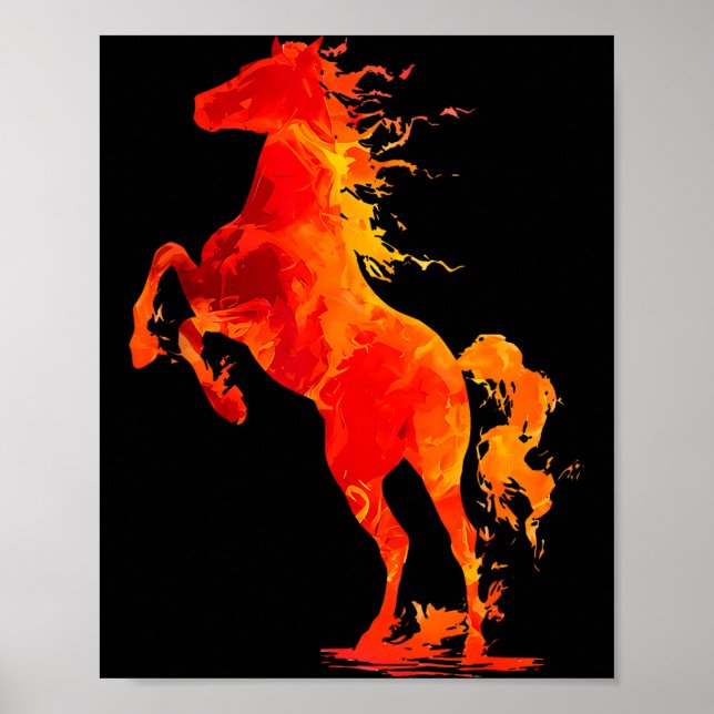Happy New Year 2026 Chinese New Year Horse Zodiac  Poster (Framsidan)