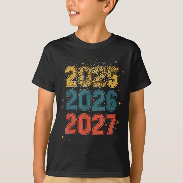 Happy New Year 2026 Coming Soon 2027 Funny 67 Meme T Shirt (Framsida)