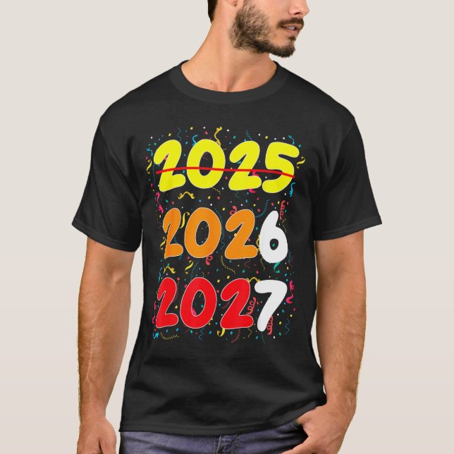 Happy New Year 2026 Coming Soon 2027 Funny 67 Meme T Shirt (Framsida)