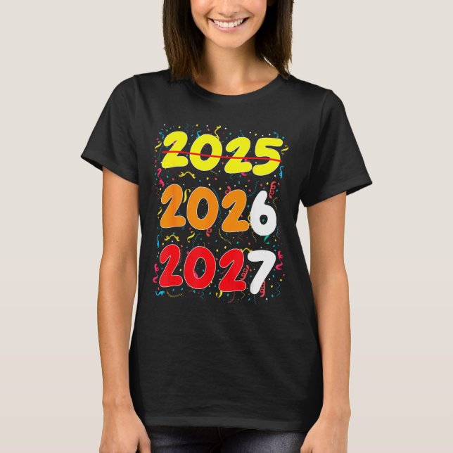 Happy New Year 2026 Coming Soon 2027 Funny 67 Meme T Shirt (Framsida)