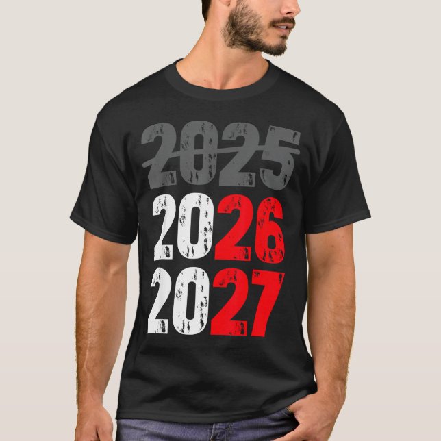 Happy New Year 2026 Coming Soon 2027 Funny 67 Meme T Shirt (Framsida)