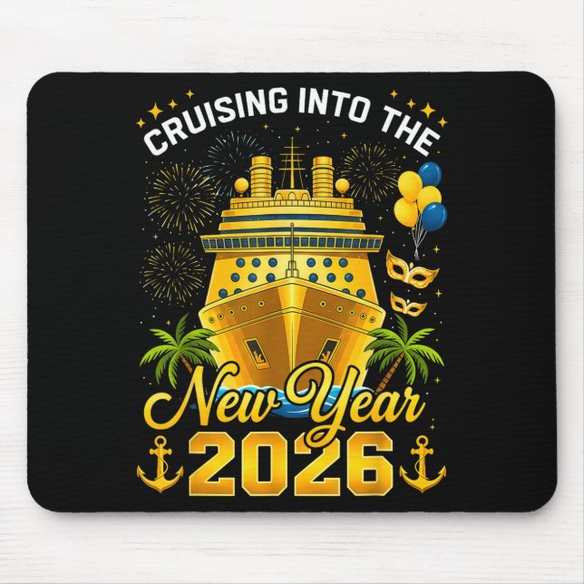 Happy New Year 2026 Cruising Into The New Year 202 Musmatta (Framsidan)
