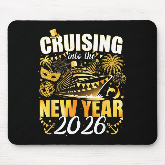 Happy New Year 2026 Cruising Into The New Year 202 Musmatta (Framsidan)