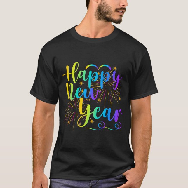 Happy New Year 2026 Funny Family Friend New Year E T Shirt (Framsida)