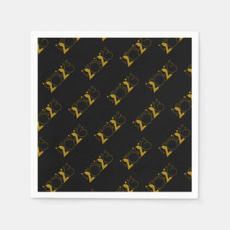 Happy New Year 2026 gold Pappersservett