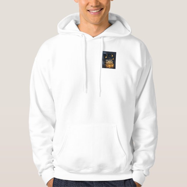 Happy New Year 2026 Hoodie (Framsida)