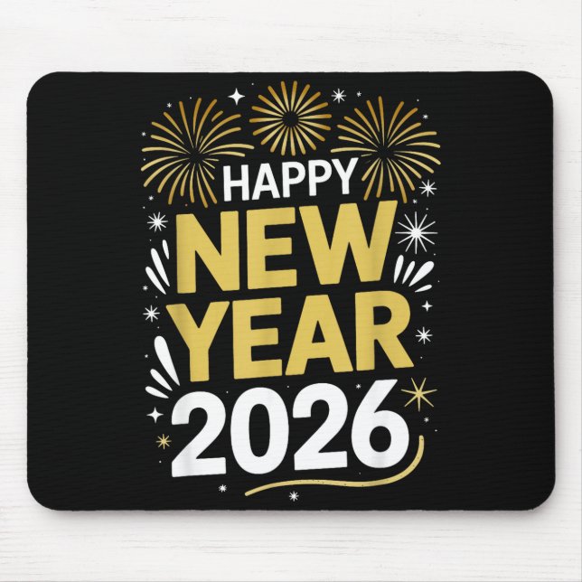 Happy New Year 2026 - New Year's Eve 2026  Musmatta (Framsidan)