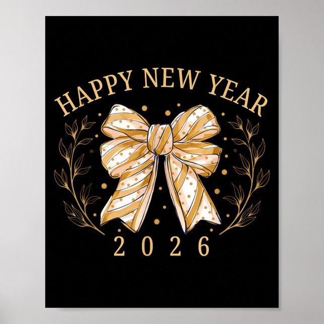 Happy New Year 2026 New Years Eve Party Countdown  Poster (Framsidan)