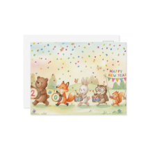 HAPPY NEW YEAR 2026 Postcard