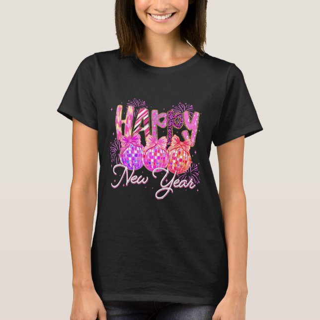 Happy New Year 2026 Preppy New Years Nk Coquette B T Shirt (Framsida)