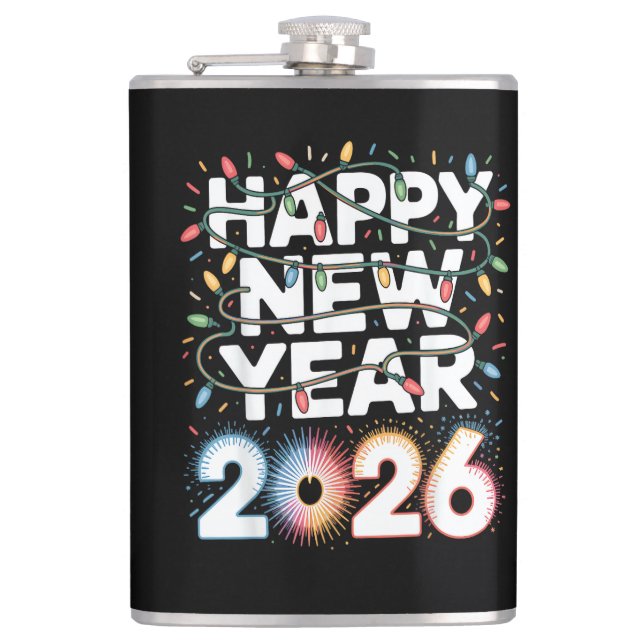 Happy New Year 2026 Sparkle Shirt for Women Fickplunta (Framsidan)