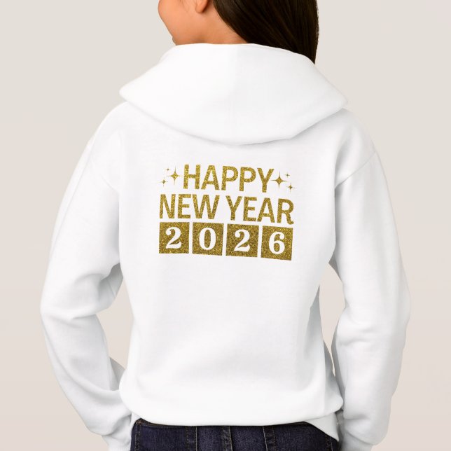 Happy New Year 2026 T Shirt (Baksida)