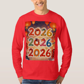 Happy new year 2026 t shirt