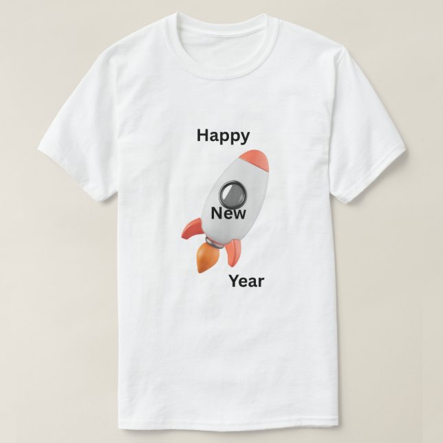 Happy New Year 2026 T-Shirt – Celebrate in Style! (Design framsida)