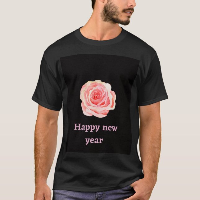 Happy New Year 2026 T-Shirt | Festive Celebration  (Framsida)