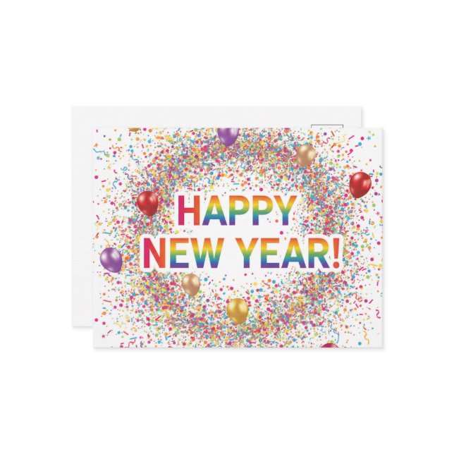 HAPPY NEW YEAR 2026  VYKORT (Fram/Back In Situ)