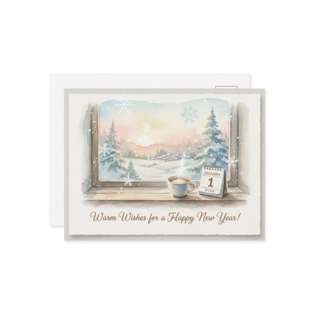 HAPPY NEW YEAR 2026  VYKORT (Fram/Back In Situ)