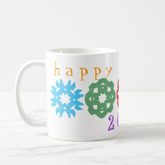 Happy New Year 2027 mug Kaffemugg (Vänster)