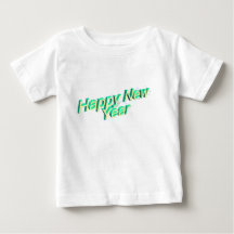 Happy New Year Baby Shirt 