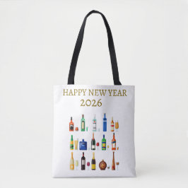 Happy New Year Bag Tygkasse