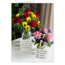 Happy New Year Card Hälsningskort