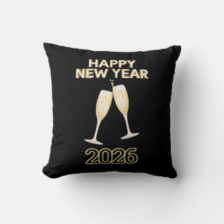 Happy New Year Celebration Design – Festive Party Kudde