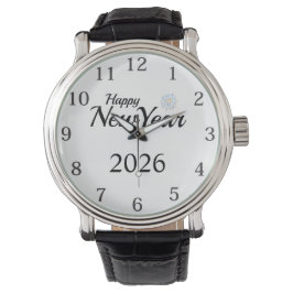 Happy New Year Custom Present Armbandsur