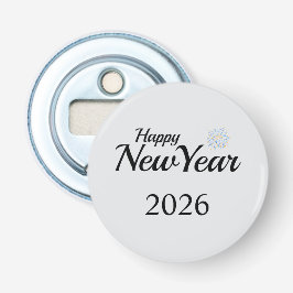 Happy New Year Custom Present Flasköppnare