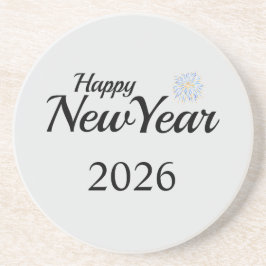 Happy New Year Custom Present Underlägg