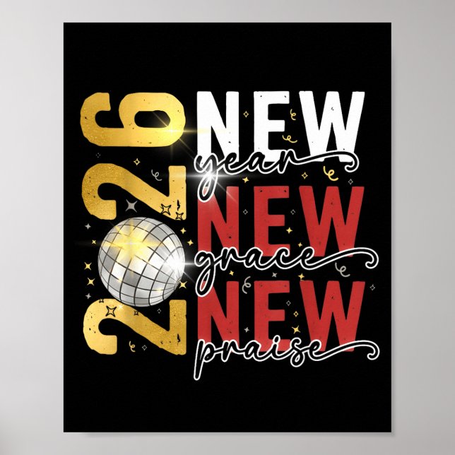 Happy New Year Eve 2026 New Year Party Hello 2026  Poster (Framsidan)