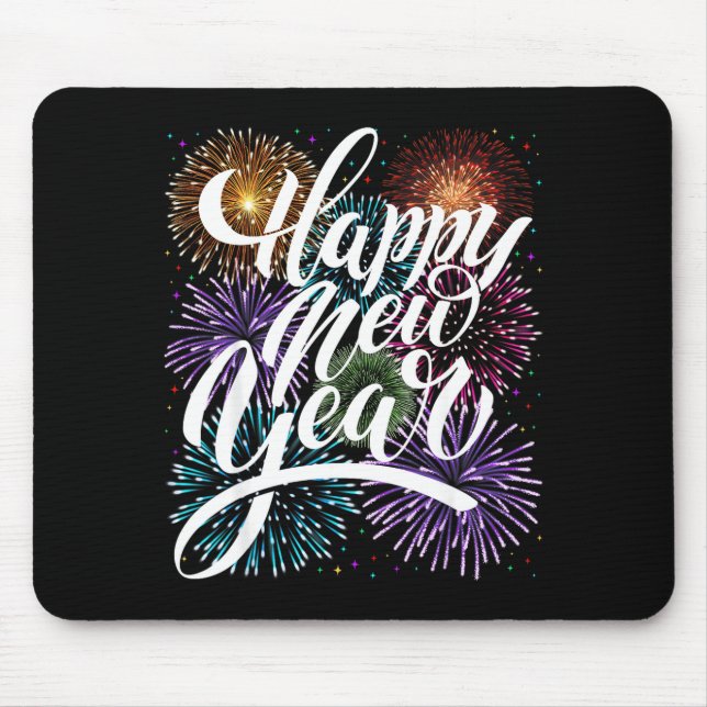 Happy New Year Firework Family Matching Men Women  Musmatta (Framsidan)