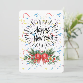 Happy new year inbjudningar